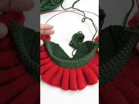 Ruffled Knitted Christmas Tree knitting patterns Ruffled Knitted Christmas Tree knitting patterns