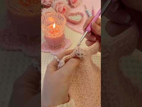 Простой узор крючком. Описание в tg Дневник Эмили @emily_friman