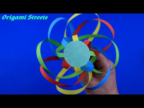 Антистресс / Игрушка вертушка / Как сделать атистресс игрушку / Поделки из бумаги