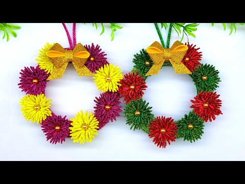 Make a GORGEOUS Christmas Wreath with Just Paper! | Cheap & Easy DIY Make a GORGEOUS Christmas Wreath with Just Paper! | Cheap & Easy DIY