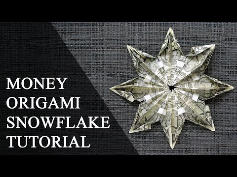 Interesting MONEY SNOWFLAKE | Dollar Origami for Christmas | Tutorial DIY (designer is NProkuda) Interesting MONEY SNOWFLAKE | Dollar Origami for Christmas | Tutorial DIY (designer is NProkuda)