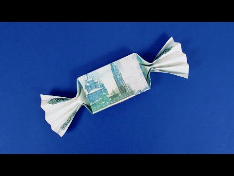 Как сделать конфетку из купюры. Манигами конфета Как сделать конфетку из купюры. Манигами конфета