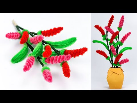 DIY Pipe Cleaner Floral Stems DIY Pipe Cleaner Floral Stems