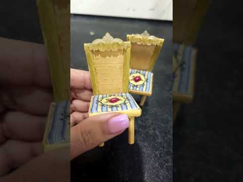 Dollhouse. Стулья. Процесс за 1 минуту Dollhouse. Стулья. Процесс за 1 минуту