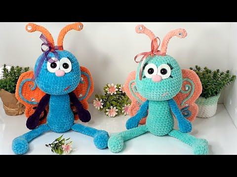 МК БАБОЧКА-КРАСАВИЦА КРЮЧКОМ ❤ 1-Я ЧАСТЬ МК БАБОЧКА-КРАСАВИЦА КРЮЧКОМ ❤ 1-Я ЧАСТЬ