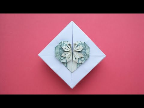 My GIFT BOX WITH MONEY HEART | Dollar Origami for Valentine's Day | Tutorial DIY by NProkuda My GIFT BOX WITH MONEY HEART | Dollar Origami for Valentine's Day | Tutorial DIY by NProkuda