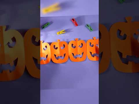 Тыквы из бумаги 