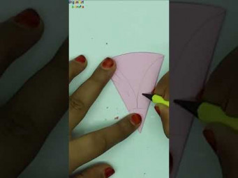 How to Make Christmas Paper Snowflakes - DIY Christmas Crafts #shorts #short #shortvideo