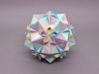 [LIVE] Folding Simple Sonobe-style Unit Origami - PrwOrigami