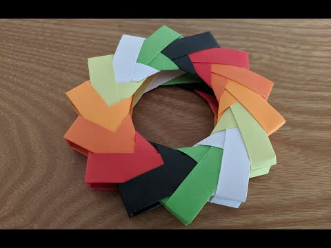 Origami 3D Ring (Paolo Bascetta) | Оригами кольцо из бумаги Origami 3D Ring (Paolo Bascetta) | Оригами кольцо из бумаги