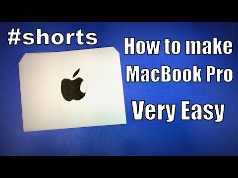 How to Make a Paper Laptop | How to Make a Paper MacBook Pro Apple | Origami Laptop #shorts How to Make a Paper Laptop | How to Make a Paper MacBook Pro Apple | Origami Laptop #shorts