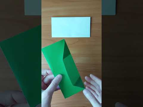 Как сделать простой конверт из листа; Easy Origami Envelope Tutorial #shorts Как сделать простой конверт из листа; Easy Origami Envelope Tutorial #shorts
