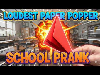 DIY Paper Bomb | How to Make a LOUD Popper! 