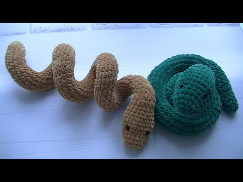 ЗМЕЯ КРЮЧКОМ ЗА ПАРУ ЧАСОВ!! ОТЛИЧНЫЙ ПОДАРОК К НОВОМУ ГОДУ!!! ЗМЕЯ КРЮЧКОМ ЗА ПАРУ ЧАСОВ!! ОТЛИЧНЫЙ ПОДАРОК К НОВОМУ ГОДУ!!!