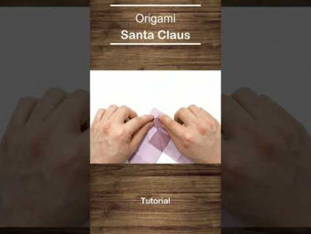 Origami Santa Claus #shorts