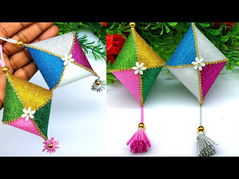 Low Budget Christmas Decor - Christmas Tree Ornaments Making at Home - Decorate With Me -Dollar Tree
